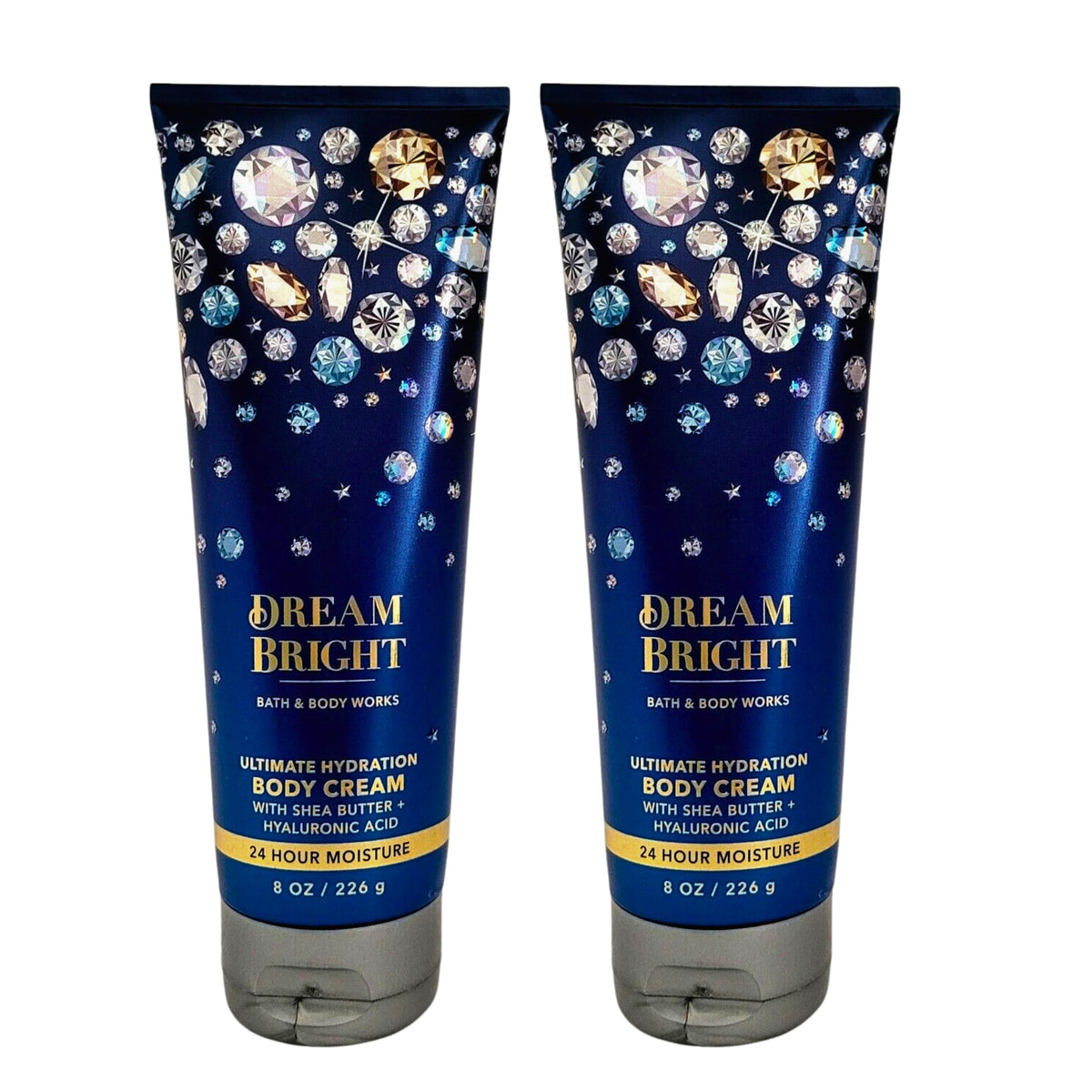 Bath and Body Works Ultra Shea Body Cream Dream Bright pack of 2 for moisture and soft skin.