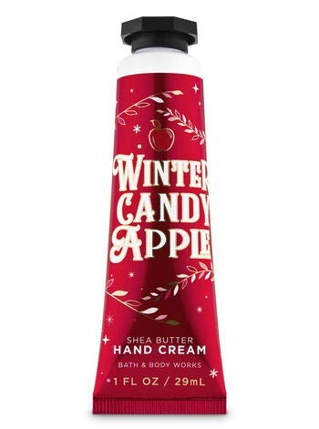 Bath & Body Works Vanilla Bean Noel hand cream trio packaging, cozy vanilla scent.