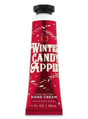 Bath & Body Works Vanilla Bean Noel hand cream trio packaging, cozy vanilla scent.
