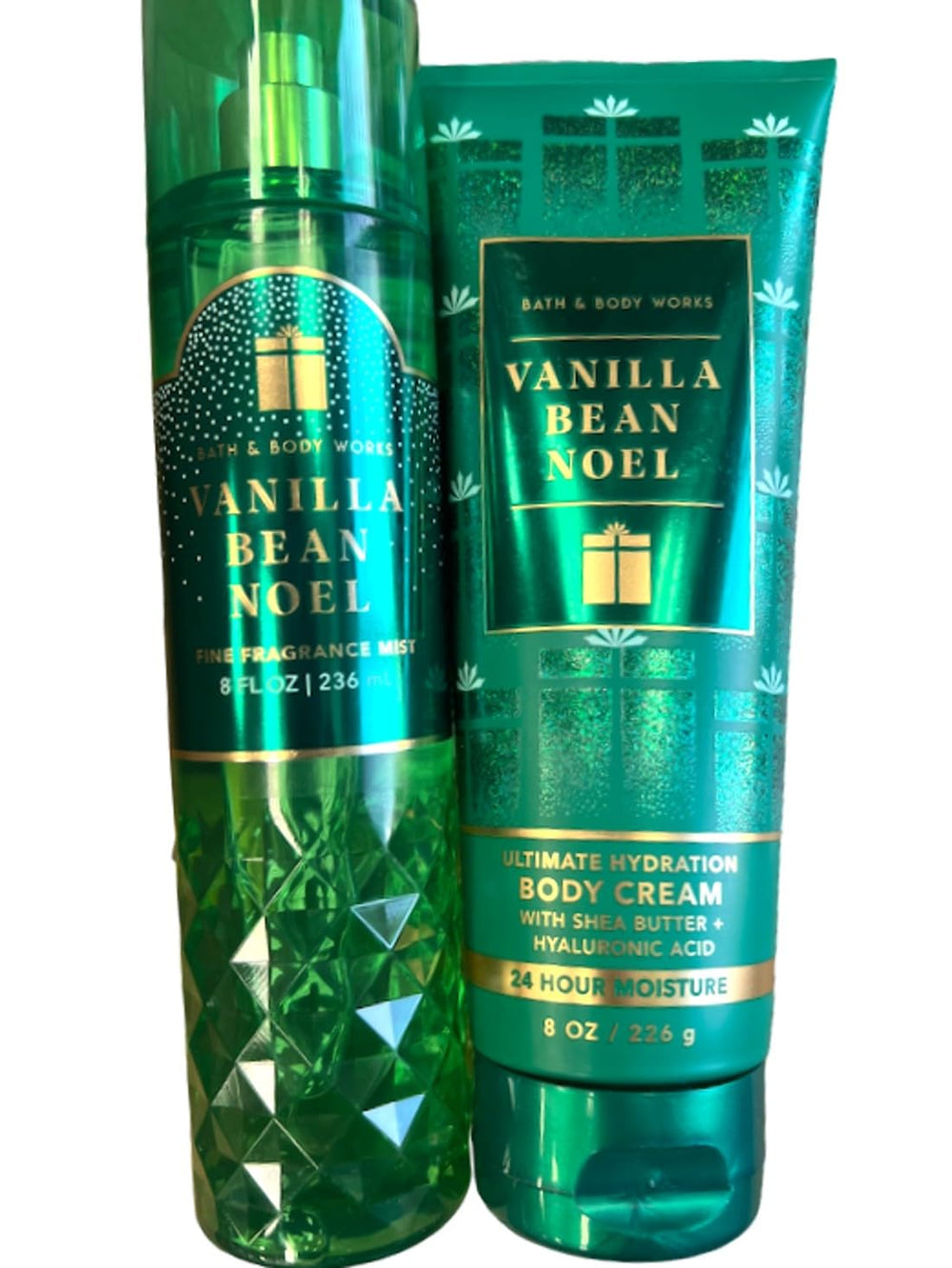 Bath & Body Works Vanilla Bean Noel cream in gift set for soothing nightly moisturization