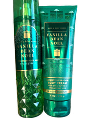 Bath & Body Works Vanilla Bean Noel cream in gift set for soothing nightly moisturization