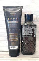 Bath & Body Works Vanilla Noir 3-in-1 wash bottle for versatile cleansing of hair, face & body