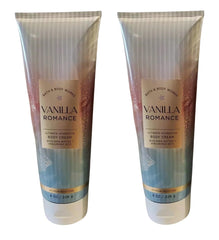 Bath and Body Works Vanilla Romance 2-pack body cream provides lasting hydration and comforting fragrance