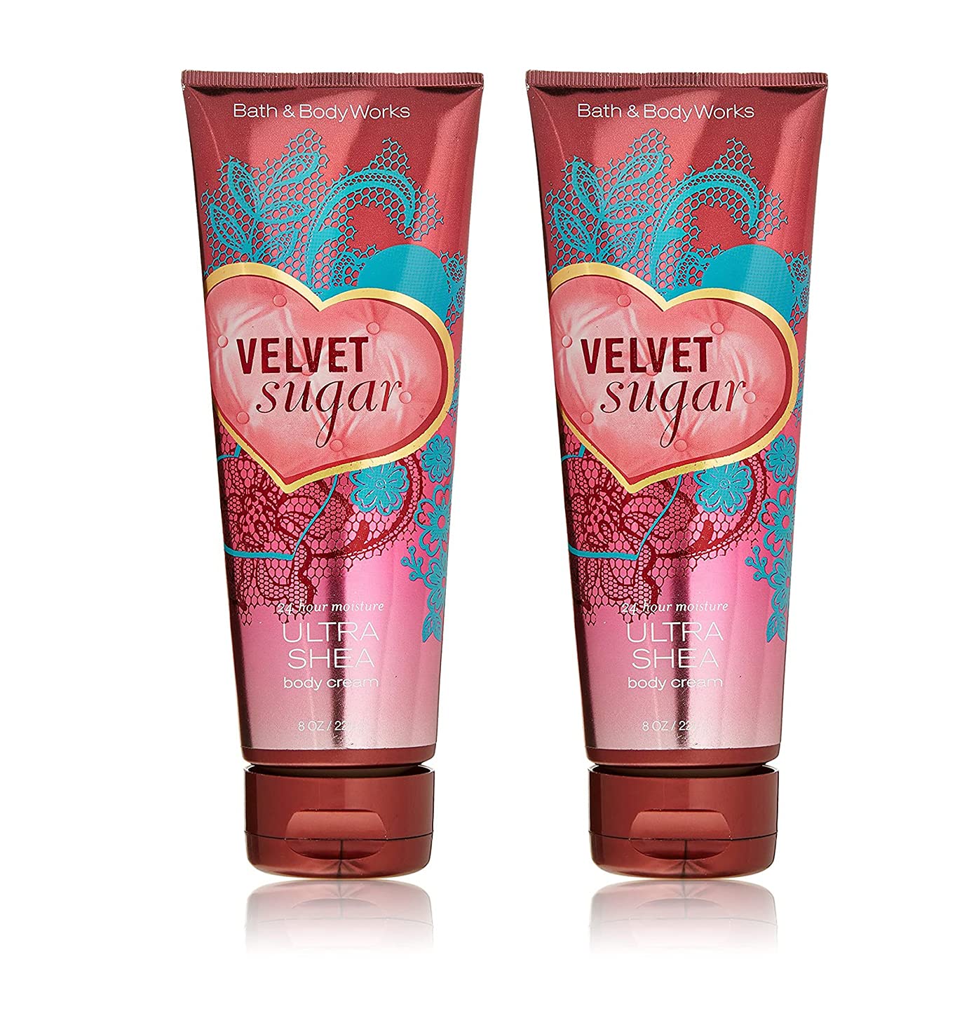 Bath & Body Works Velvet Sugar Ultra Shea Cream 2-pack for silky moisture