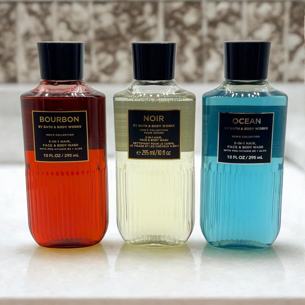 Bath & Body Works vitamin E infused formula nourishes during cleansing.