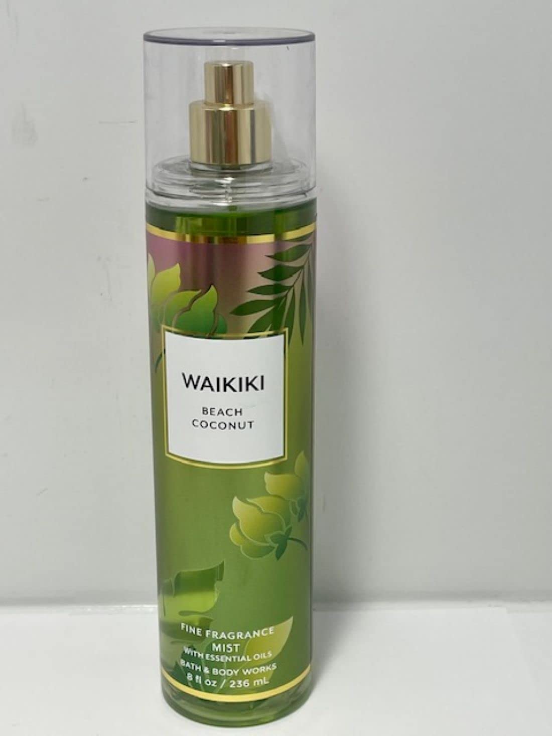 Bath & Body Works Waikiki Beach Coconut bottle with pump for even coverage