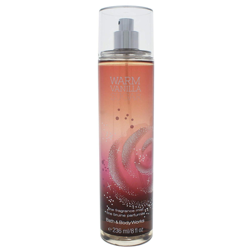 Bath & Body Works Warm Vanilla Sugar Mist bottle for everyday vanilla refresh.