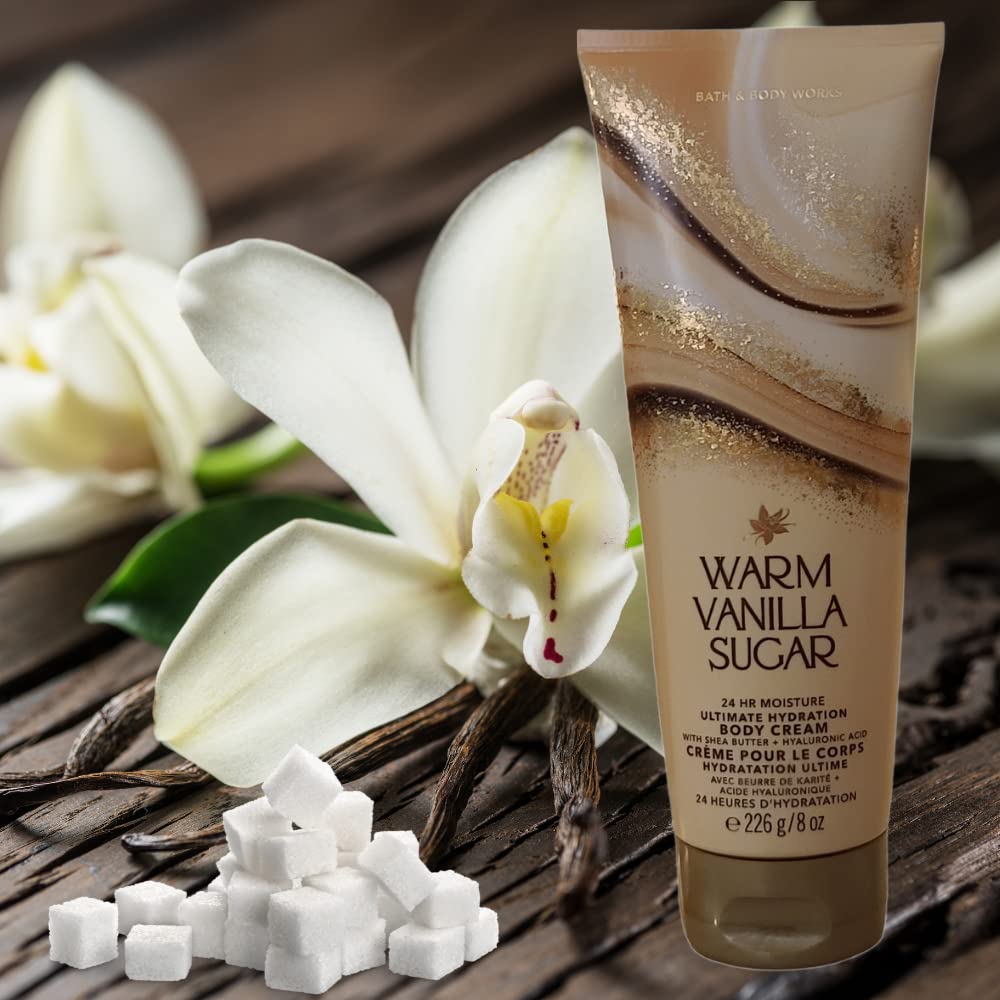 Bath and Body Works Ultra Shea Cream closeup showing silky texture for fast absorption