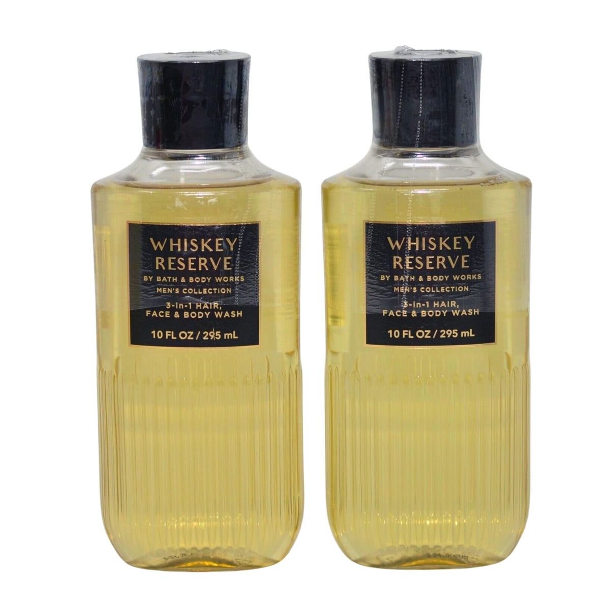 Bath & Body Works Whiskey Reserve shower gel 2-pack bottle offers a refreshing cleanse