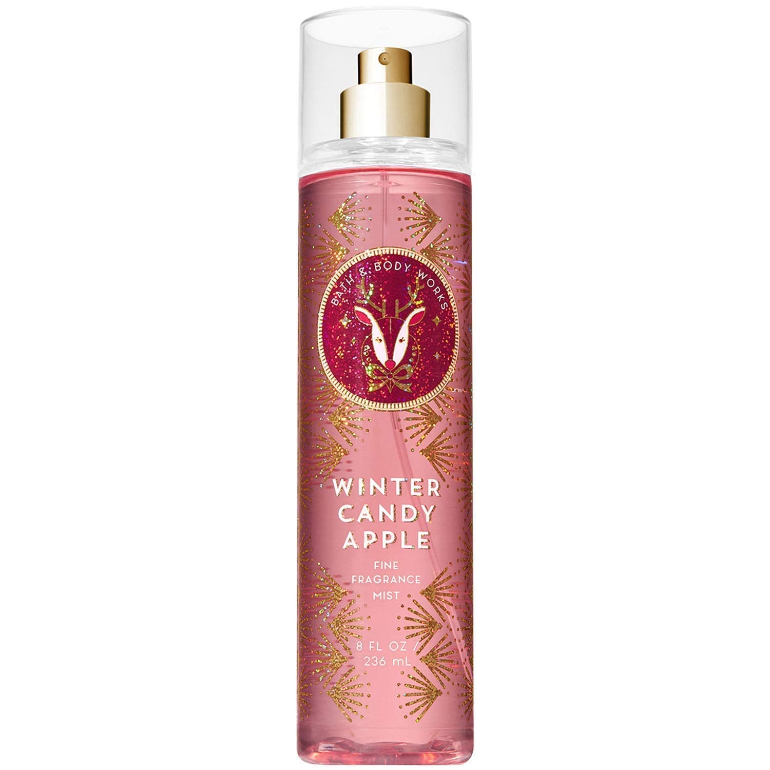 Bath & Body Works Winter Candy Apple Fine Fragrance Mist bottle spray for a refreshing aroma.