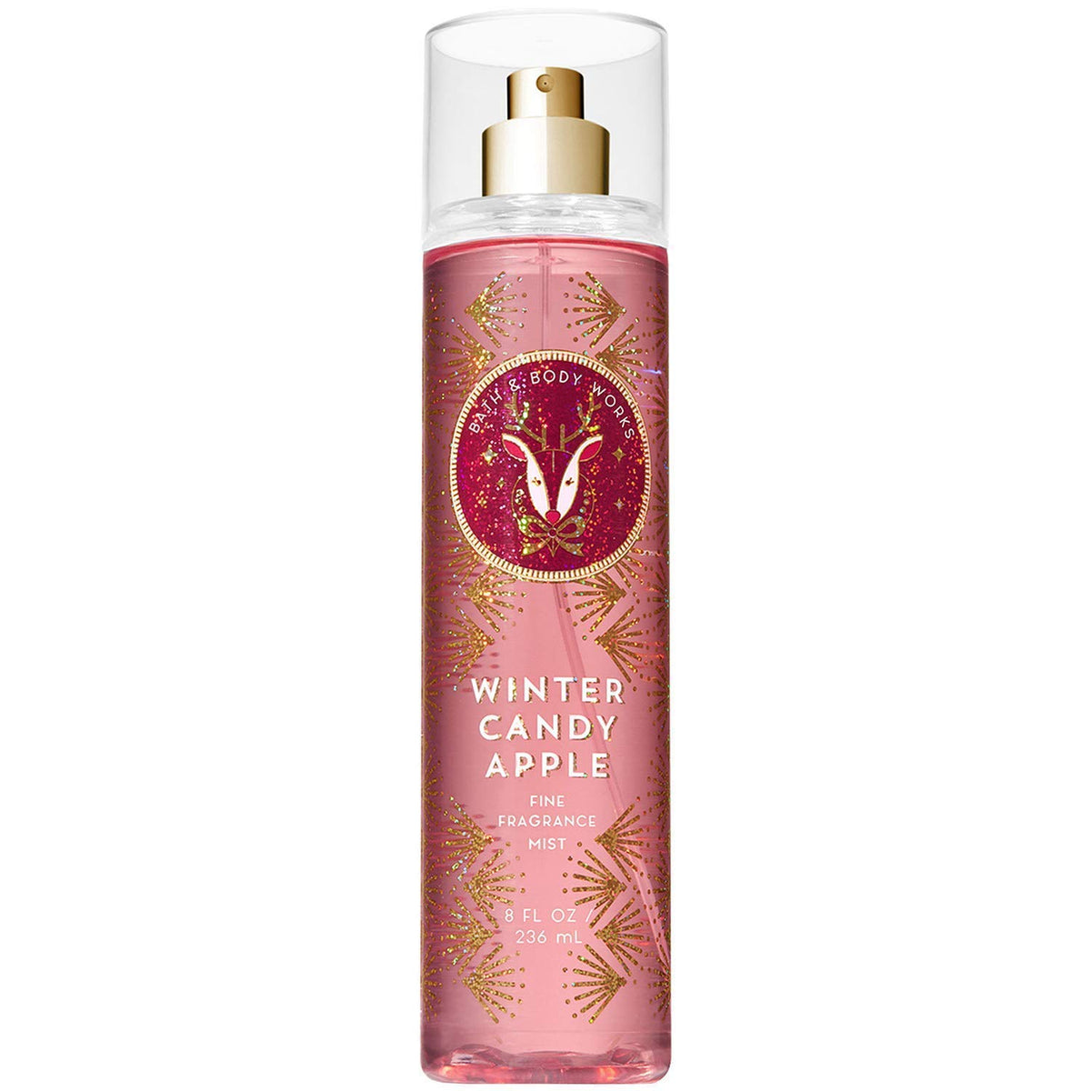 Bath & Body Works Winter Candy Apple Fine Fragrance Mist bottle spray for a refreshing aroma.