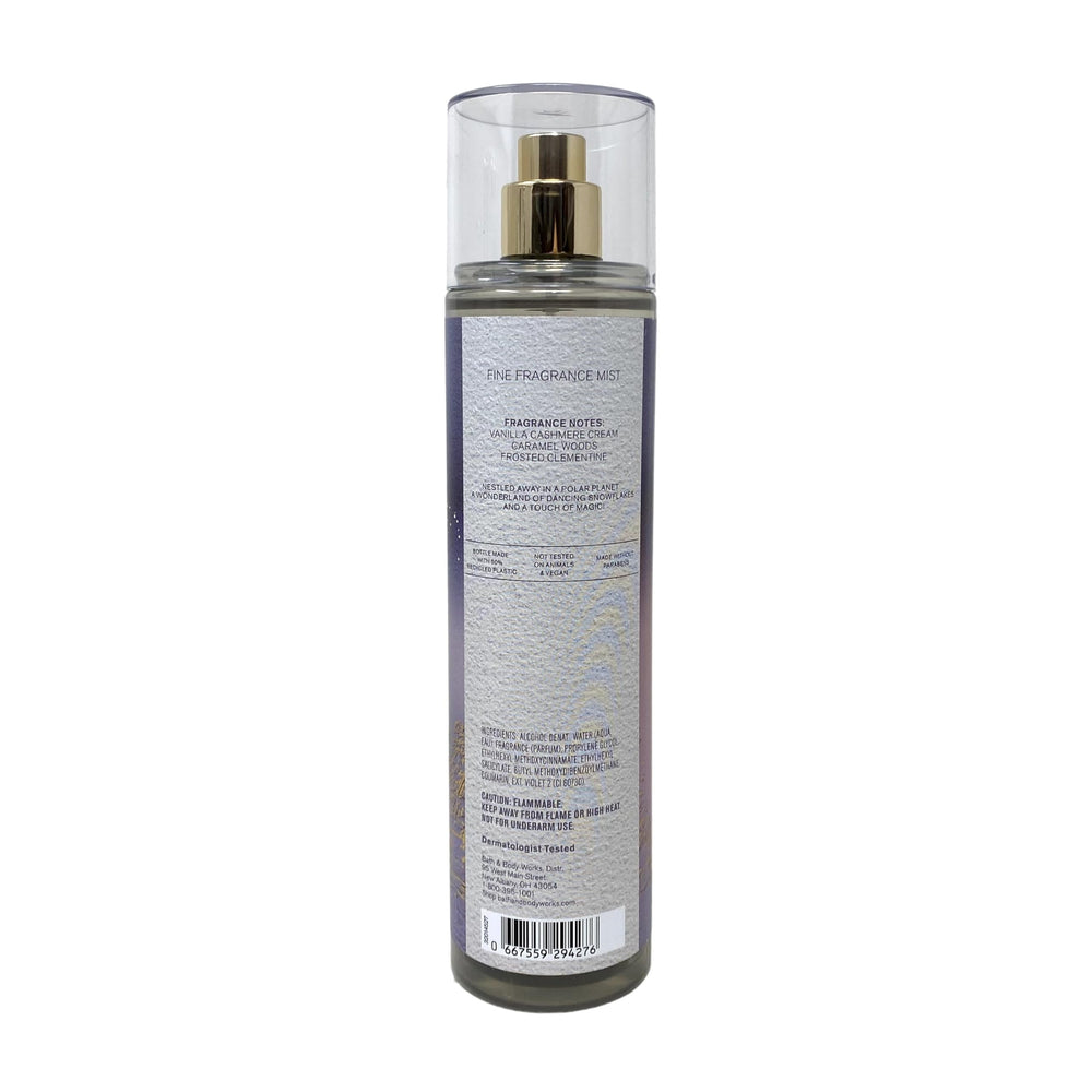 Winter scene showcasing cozy ambiance with Snowflakes Cashmere scent.