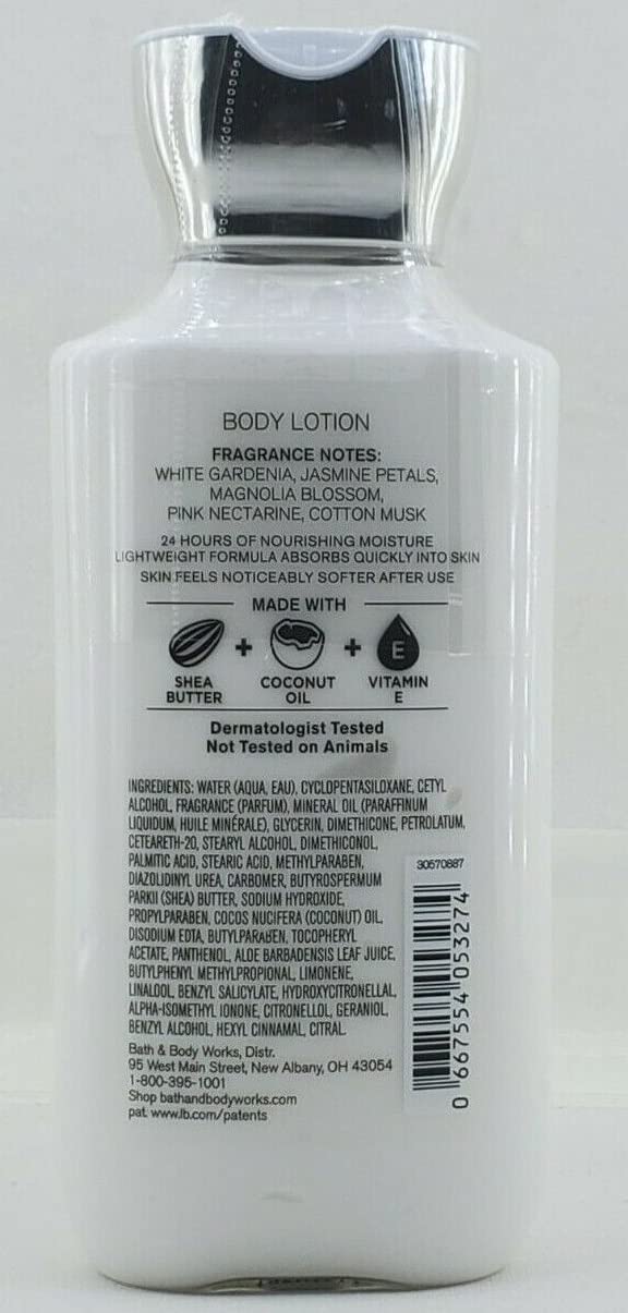Bath & Body Works Wrapped in Sugar lotion cap for soft marshmallow scent nourishment