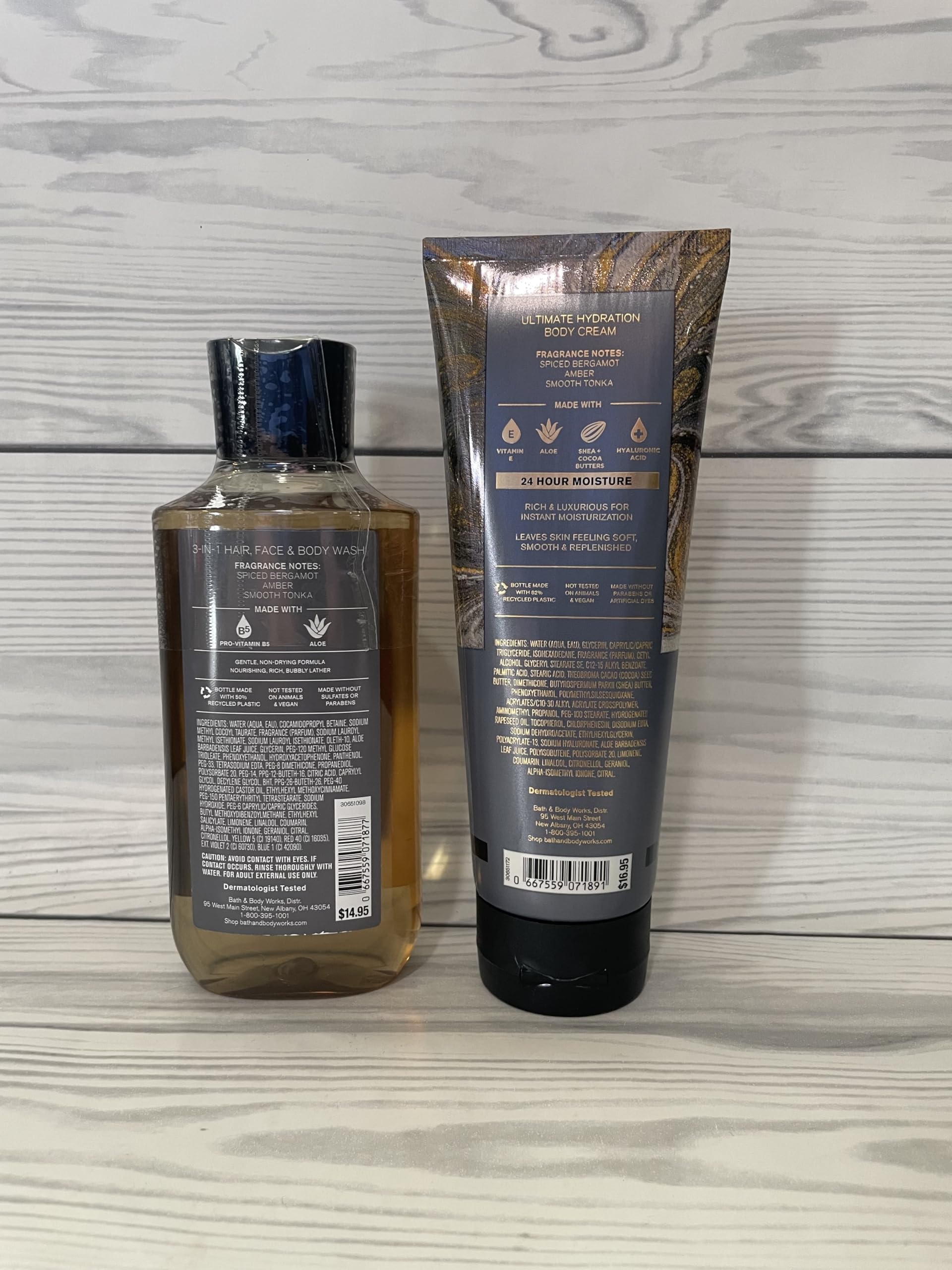 Bath & Body Works After Dark fragrance notes bergamot amber captured in mood-setting imagery.