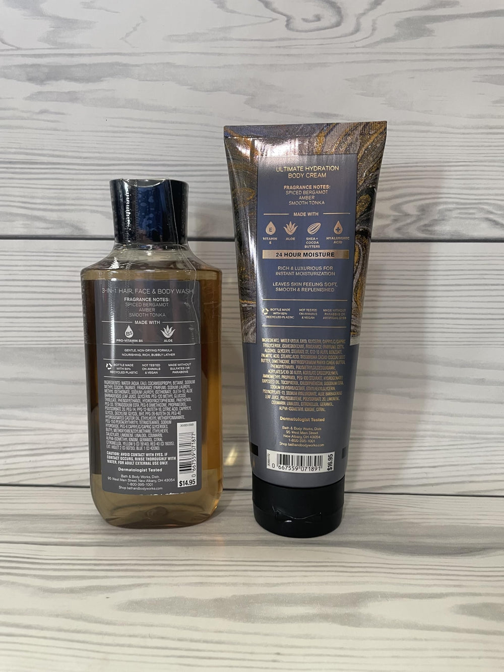 Bath & Body Works After Dark fragrance notes bergamot amber captured in mood-setting imagery.