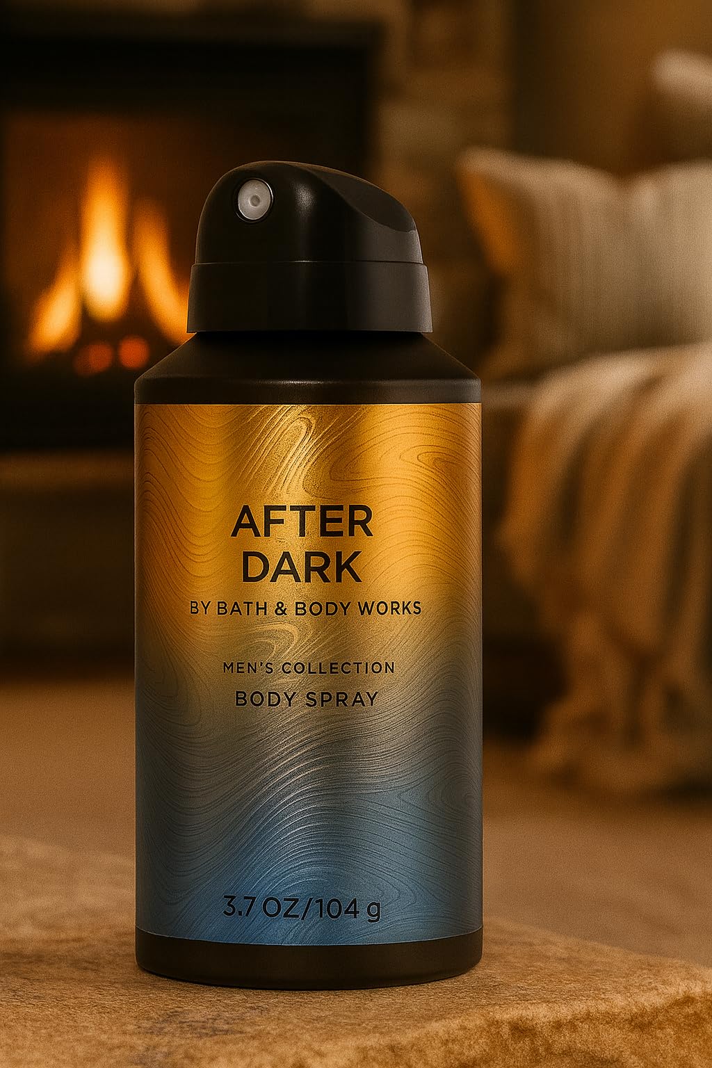 Bath & Body Works After Dark mist spray demonstrates quick-dry, all-day freshness.