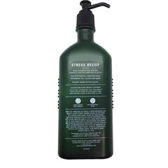 Bath & Body Works Aromatherapy Stress Relief label packaging showcases essential oils and aromatherapy focus