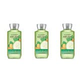 Bath & Body Works Cucumber Melon Shower Gel 3-pack ready for daily cleansing and refreshing fragrance.