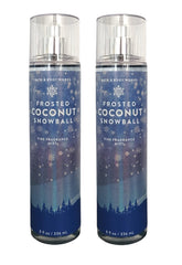 Bath and Body Works Frosted Coconut Snowball body mist gift set 2-pack for everyday fragrance refresh