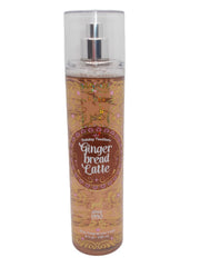 Bath & Body Works Gingerbread Latte Fragrance Mist bottle-front, festive scent for holiday vibes