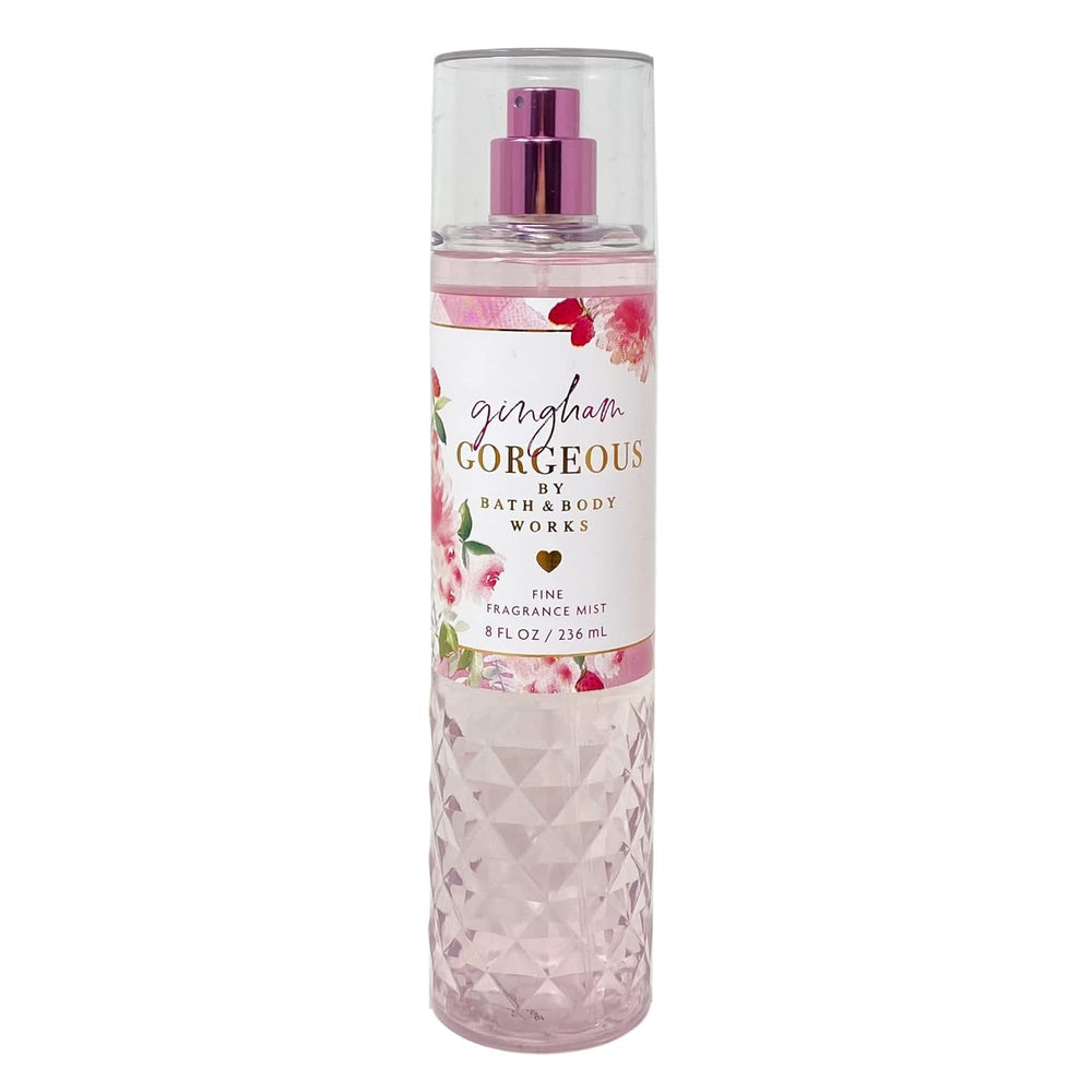 Bath & Body Works Gingham Gorgeous mist bottle pump for lightweight fragrance layering and refreshed skin feel.