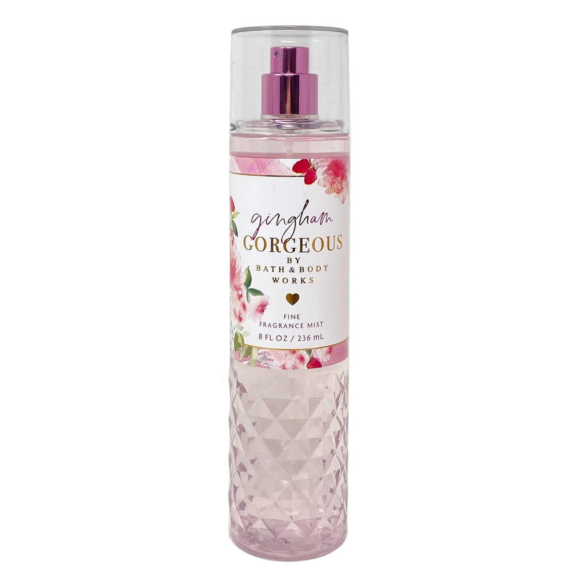 Bath & Body Works Gingham Gorgeous mist bottle pump for lightweight fragrance layering and refreshed skin feel.