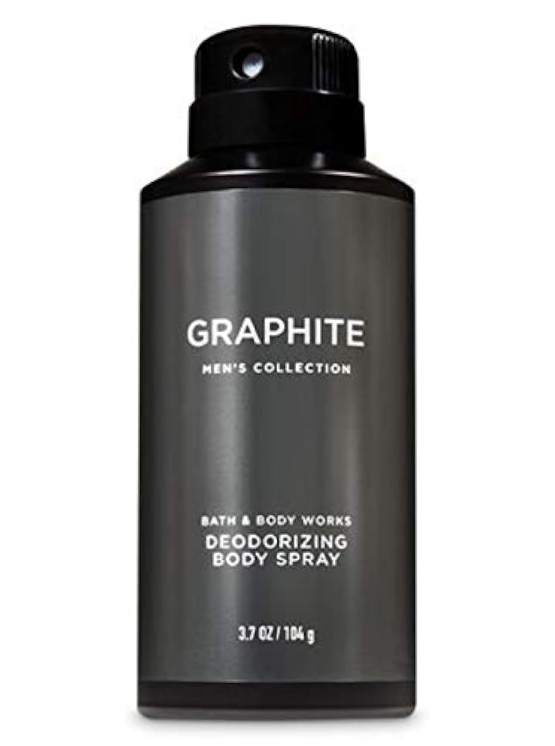 Bath & Body Works Graphite deodorizing body spray bottle for all-day odor control and refreshment.