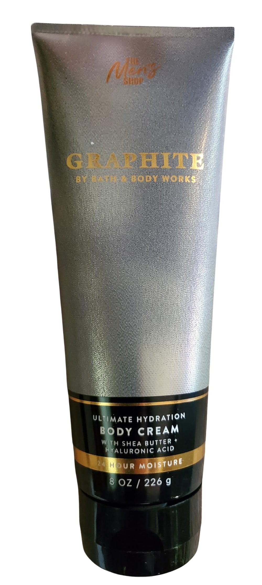 Bath & Body Works Graphite product packaging display for gifting or self-care