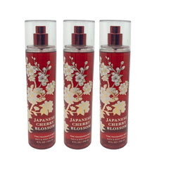 Bath & Body Works Japanese Cherry Blossom mist on skin for light daily refresh