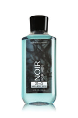 Bath & Body Works Noir for Men 2-in-1 pour supports quick shower routines.
