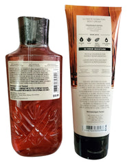 Bath & Body Works Whiskey Toast body wash bottle providing moisturizing cleanse with Pro-Vitamin B5