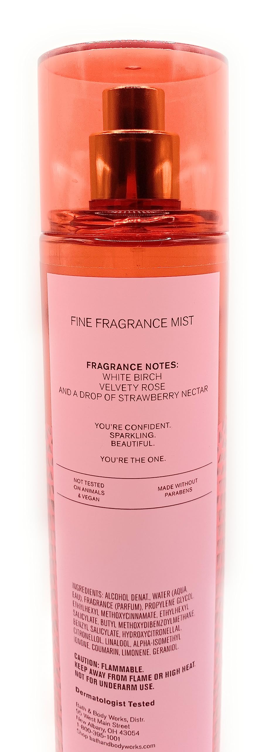 Bath & Body Works You're The One fragrance mist spray captures a versatile scent ideal for on-the-go refreshment.
