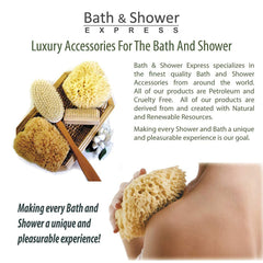 Bath & Shower Express sea wool sponge hand-picked quality closeup