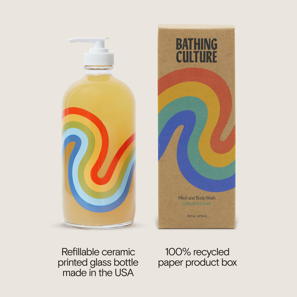Bathing Culture Cathedral Grove gift idea for holidays with spa-like scent.
