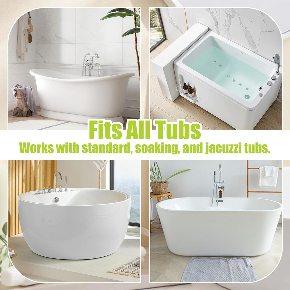 Bathland bath pillow is easy to clean and air-dry with built-in hooks.