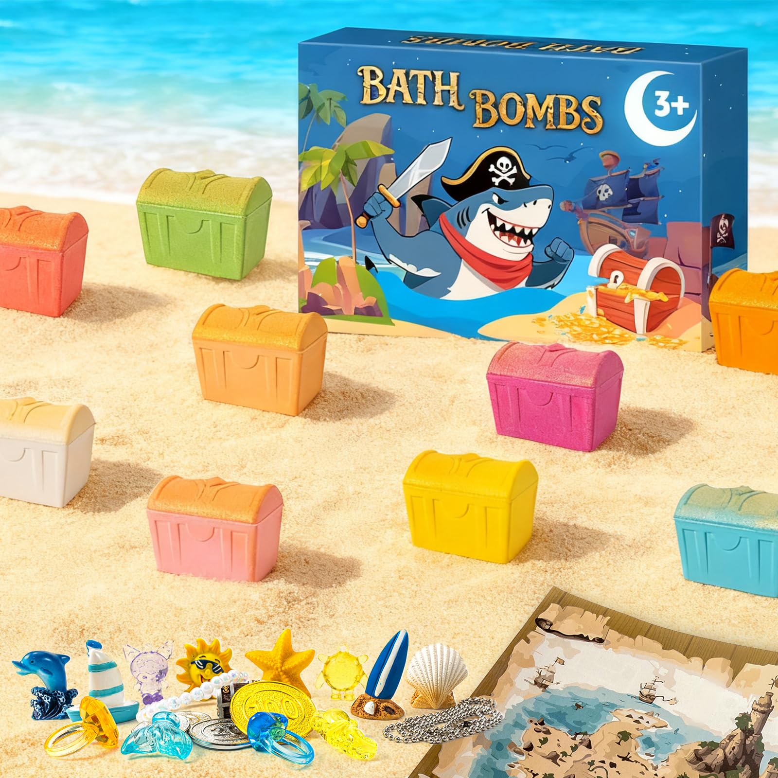 Bathletes gift set for kids – ready for birthdays or holidays