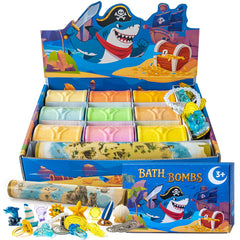 Bathletes kids bath bombs surprise inside with colorful fizz for imaginative play