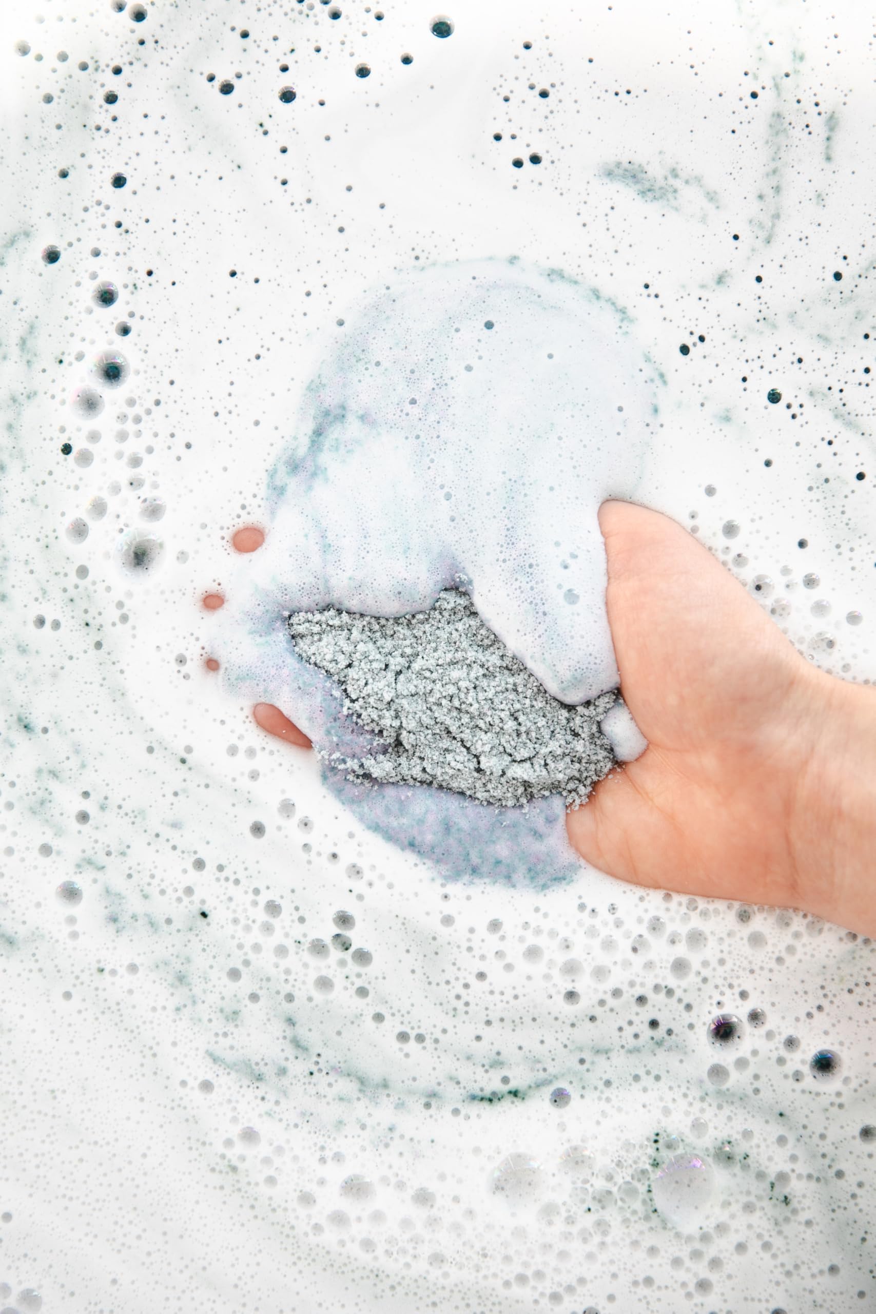 Bathorium Midnight Superbloom Crush kaolin clay for gentle cleansing texture.