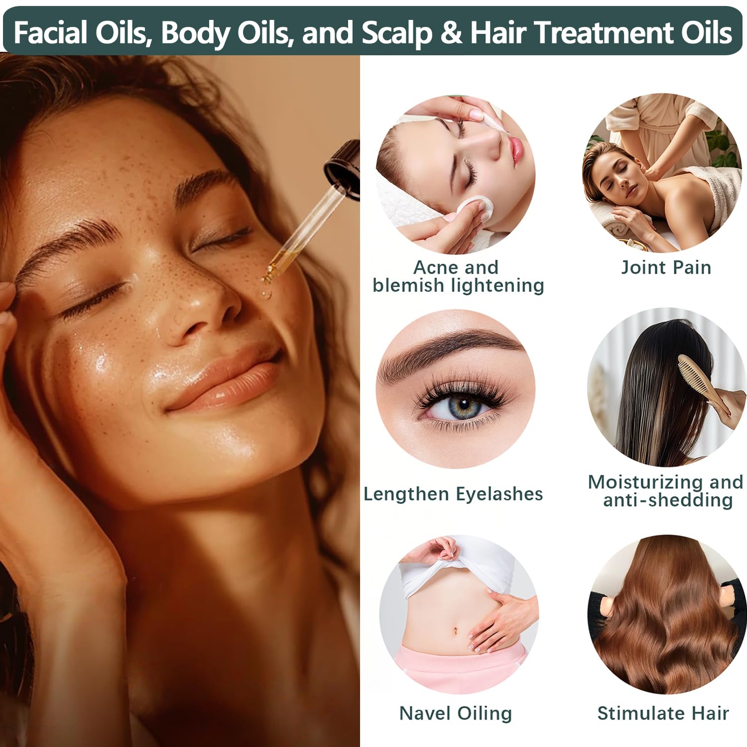 Bathrest Castor Oil application for eyelashes and brows care