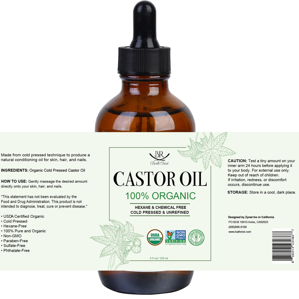 Bathrest USDA Organic label highlights hexane-free purity