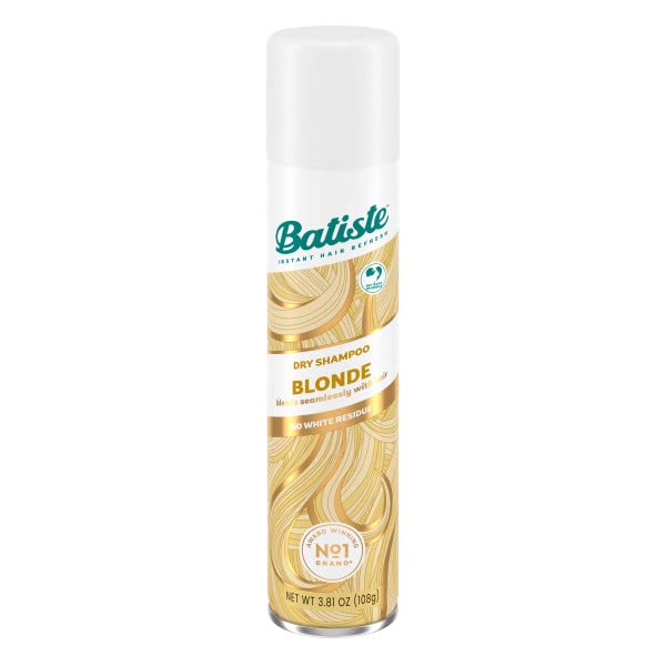Batiste Brilliant Blonde application shot shows quick oil absorption between washes.