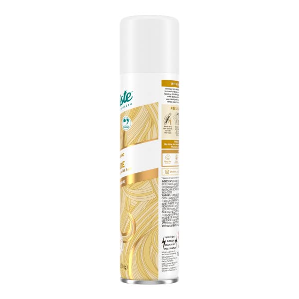 Batiste Brilliant Blonde weightless finish offers natural-looking style.