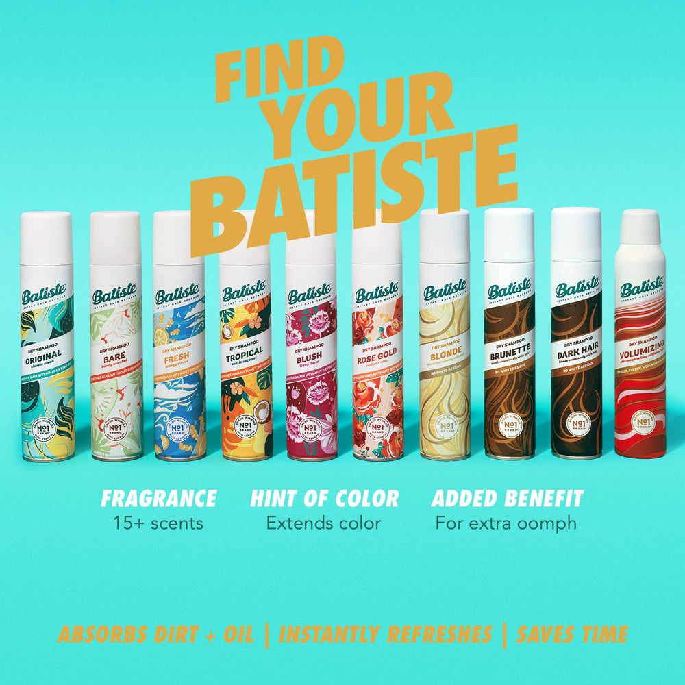 Packaging may vary on Batiste Brilliant Blonde, delivering easy on-the-go use