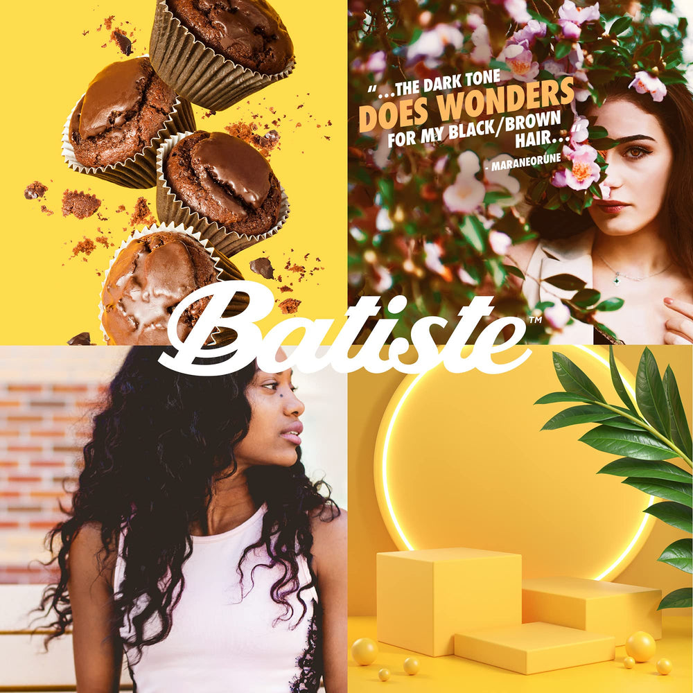 Batiste Dark Dry Shampoo dark-hair-contrast image on brunette strands