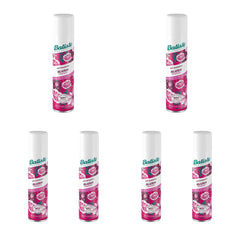 Batiste Dry Shampoo Blush can-front shows quick refresh and oil absorption for between-wash mornings.
