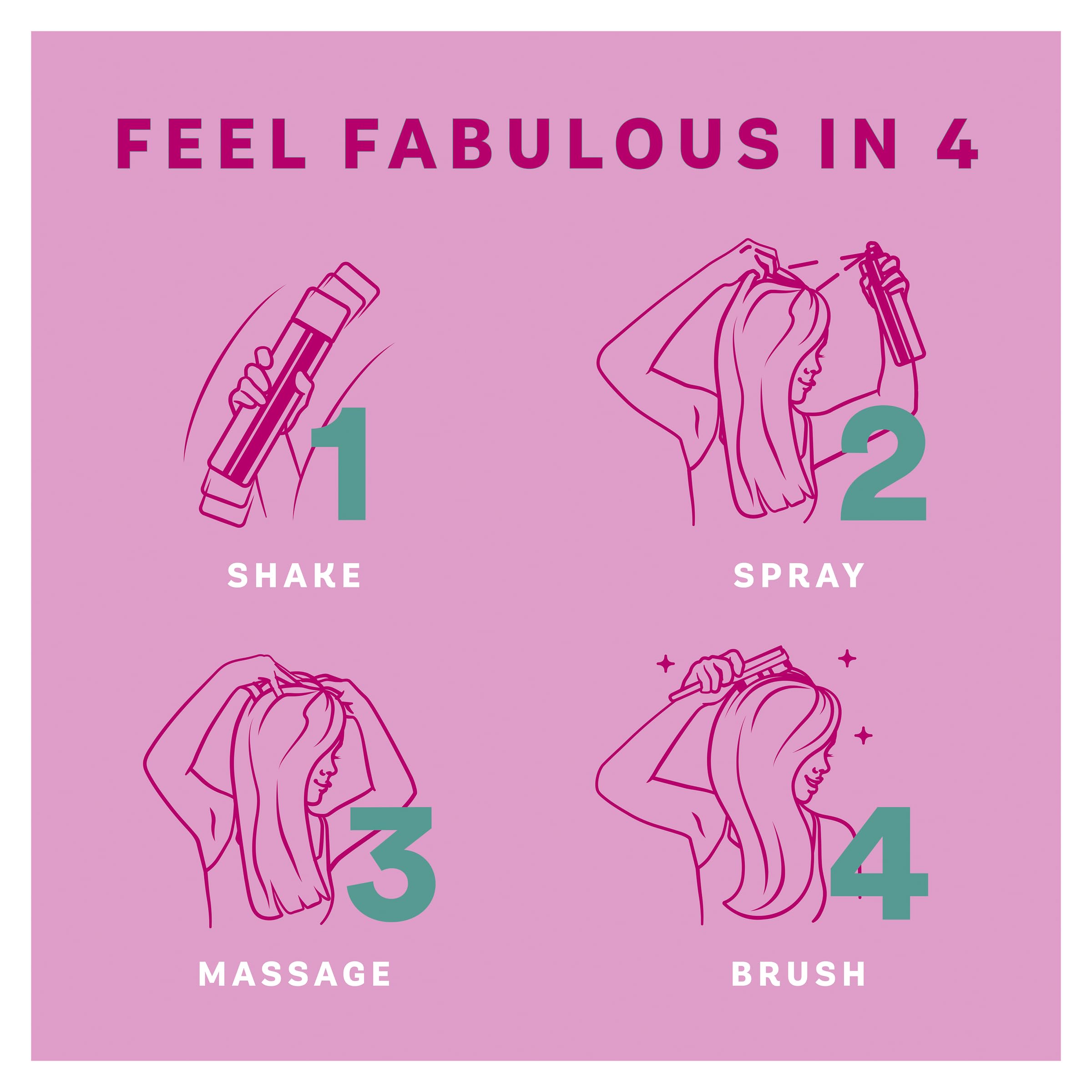 Batiste Dry Shampoo Blush fragrance close-up with floral notes