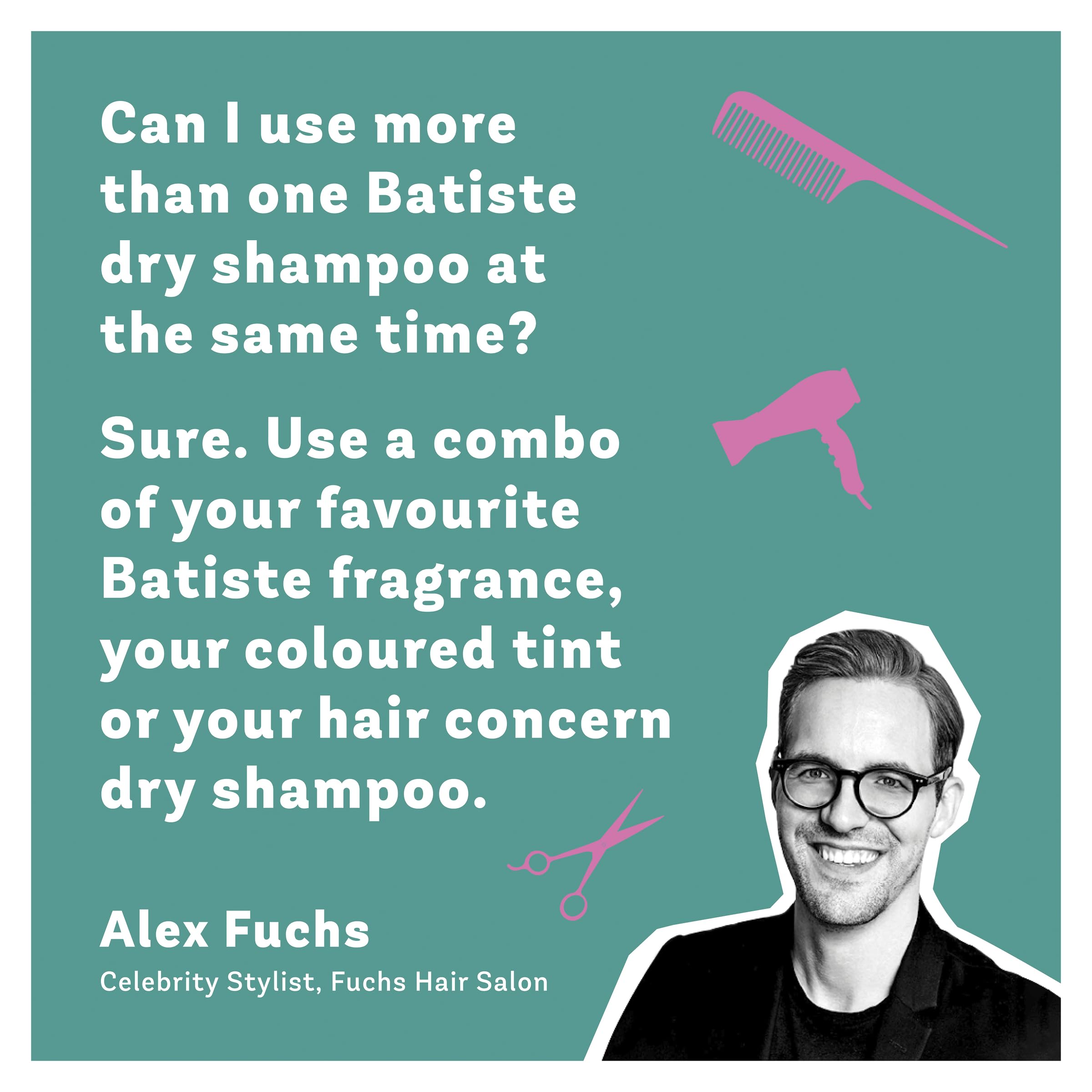Batiste Dry Shampoo Blush travel-friendly pack for gym or commute