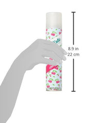 Batiste Cherry spray application shot for refreshed style on the go