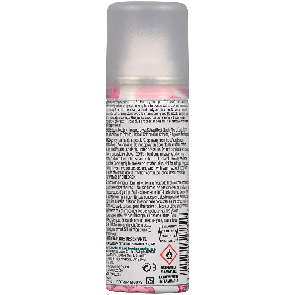 Batiste Floral & Fruity Blush application scene showing instant freshness