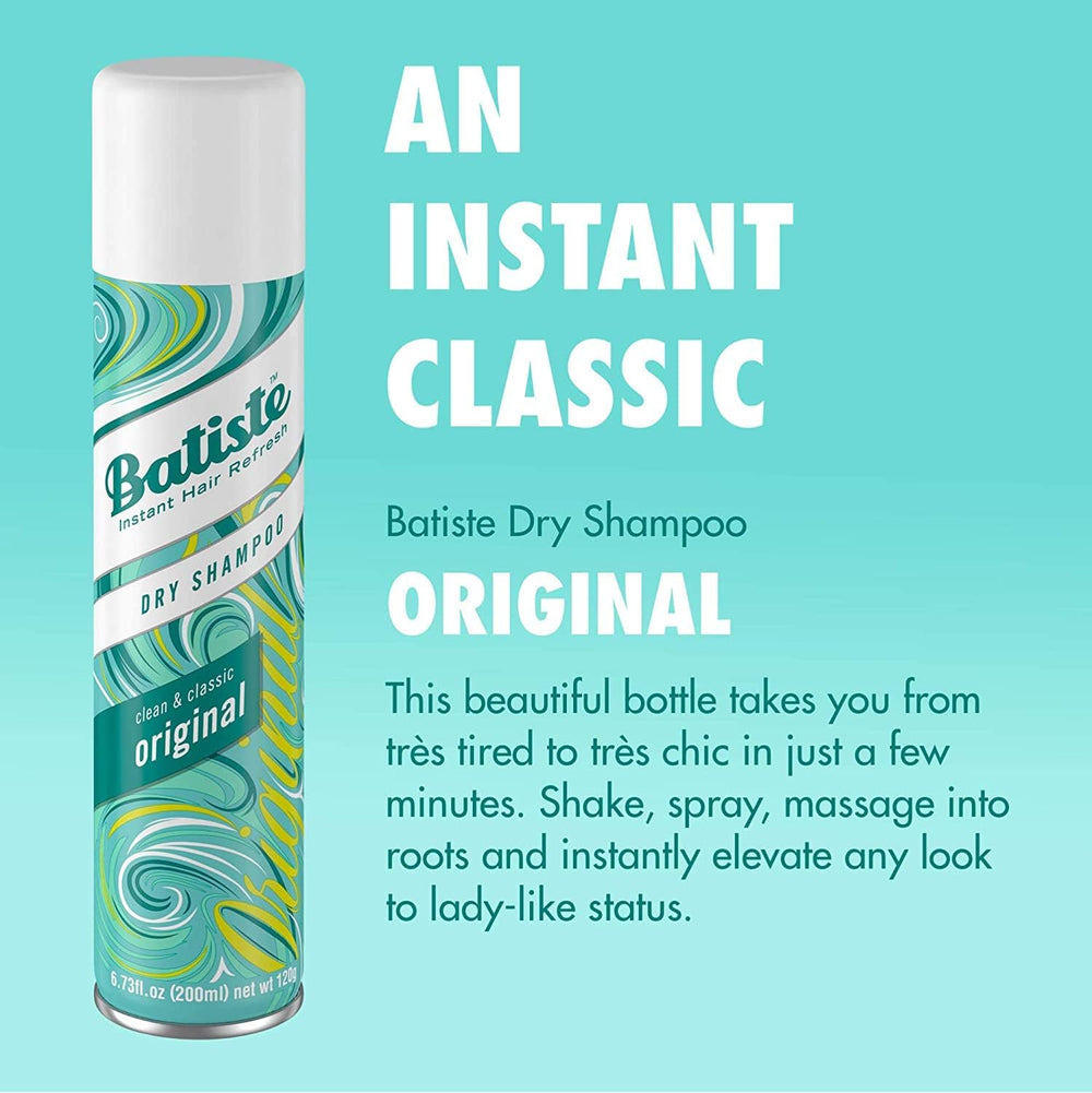 Batiste Original fragrance scent profile with citrus notes.